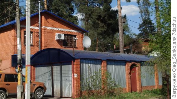 Навес близкий к гаражу