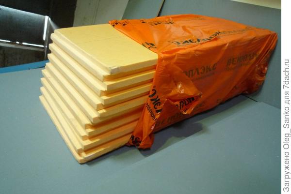 Для вашего случая достаточно толщины плит 50 мм.