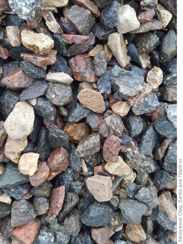 Гранитный щебень