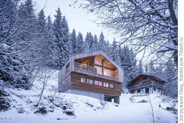 При сооружении домов  в холмистой местности учтите опасность схода снежных лавин.