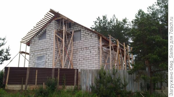 дом из газобетонных блоков