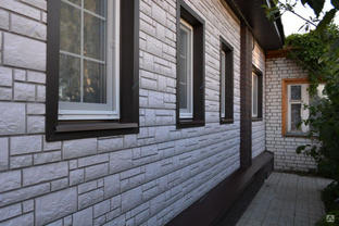 Облицовка утепленного фасада