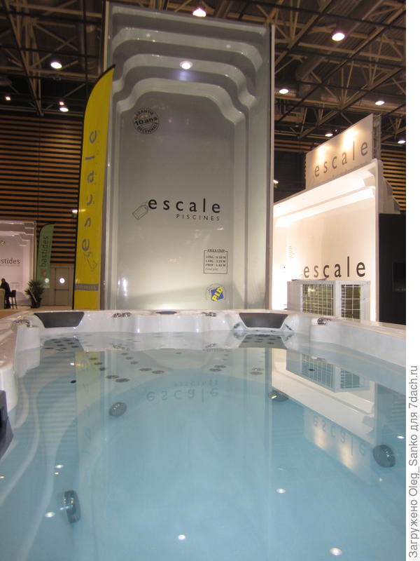 Снимок сделан на всемирной бассейновой выставке Piscine