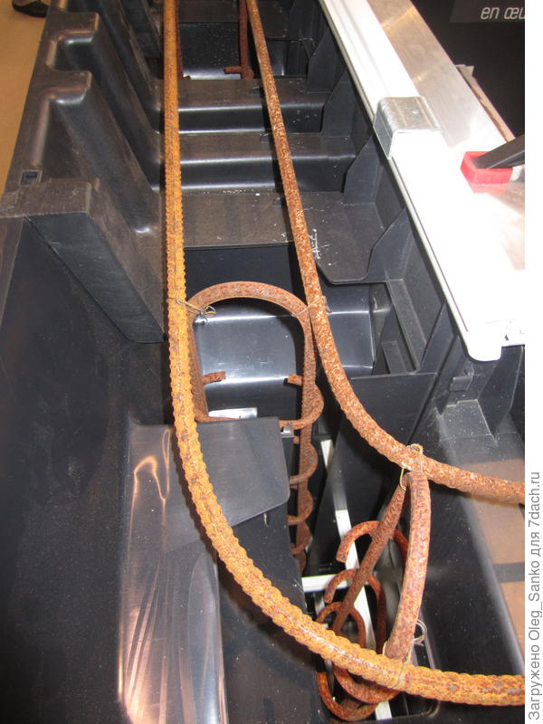 Армирование стенок бассейна