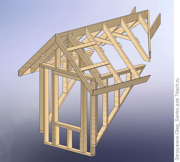 Конструкция слухового окна