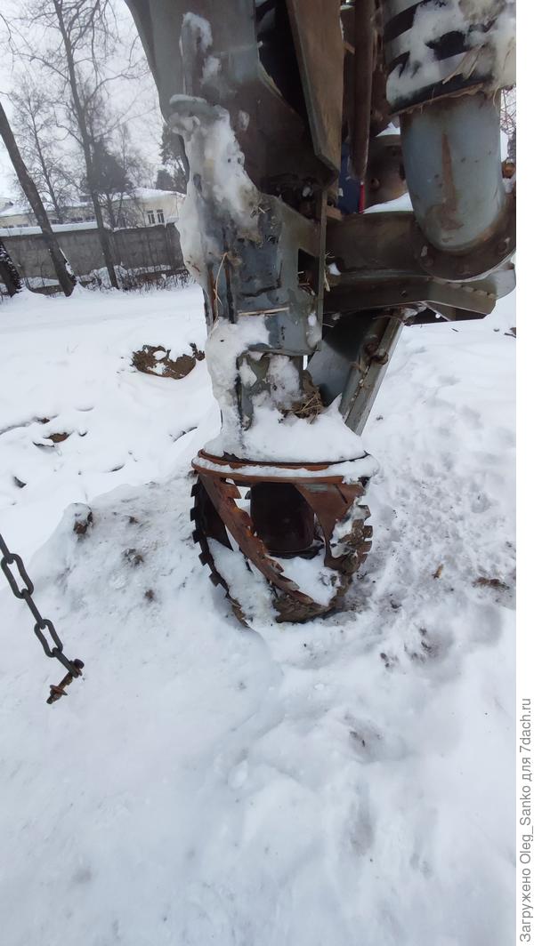 Рабочий орган установки