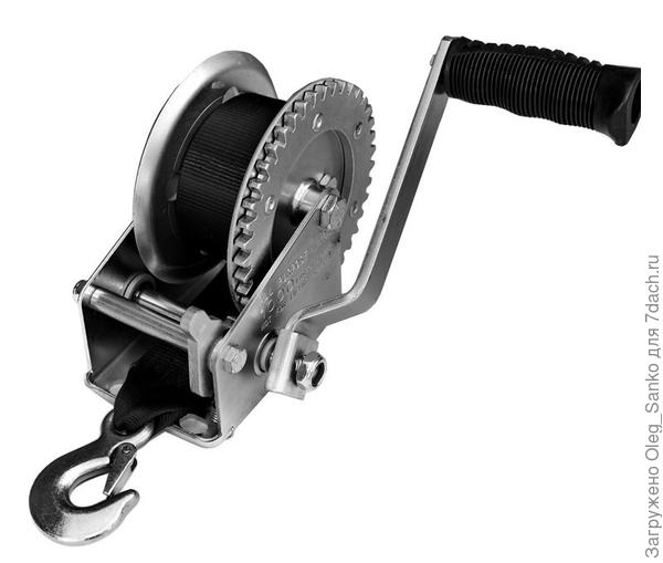 Ручная барабанная лебедка