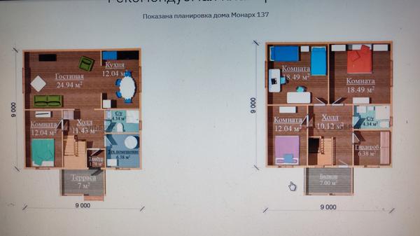 Предварительное интерьерное решение. Фото автора