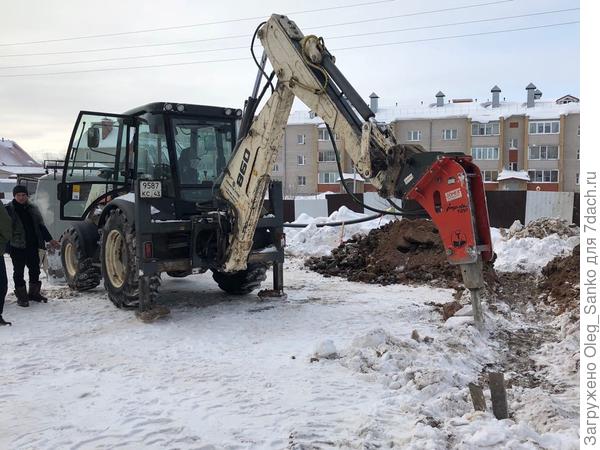 Навесное оборудование - гидромолот