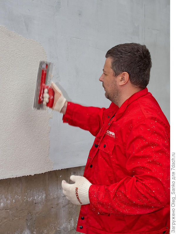 Окраска штукатурки