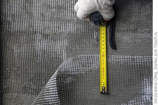 Укладка  стеклосетки - Технониколь