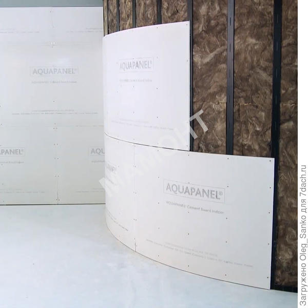 Облицовка - Аквапанель