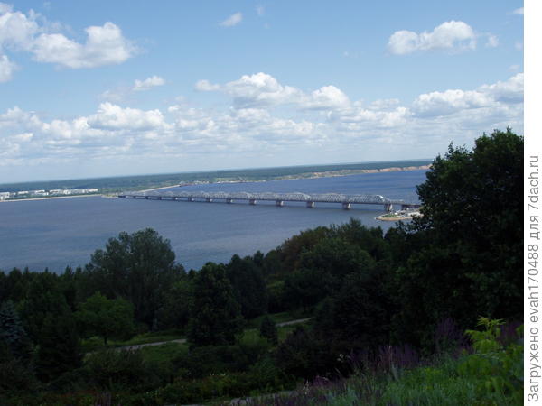 наш старый мост в самом узком месте Волги