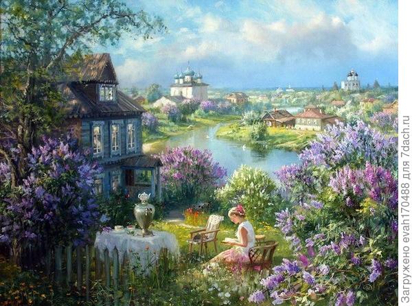 какая это прелесть - дачная жизнь!