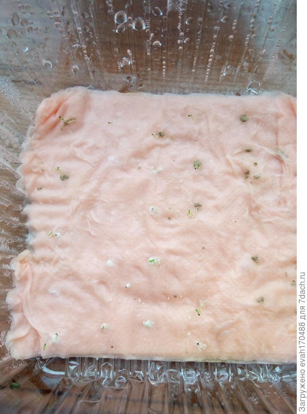 эустома на салфетках