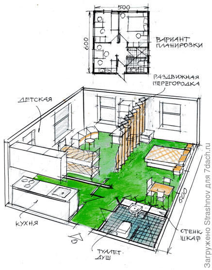 планировка дома