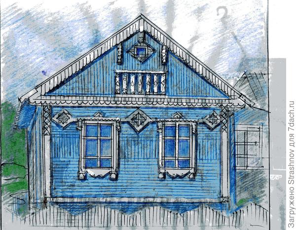 резной фасад