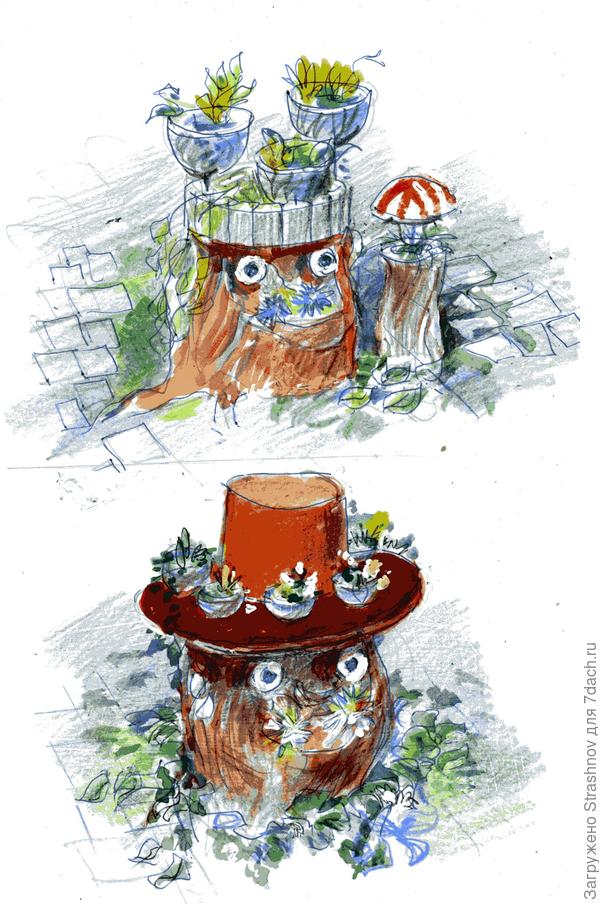 красная шляпа