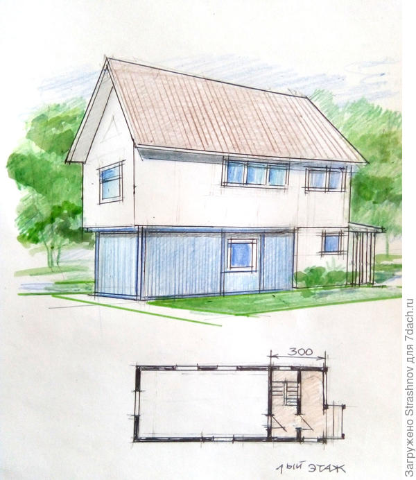 вариант фасада