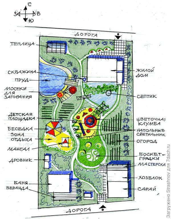 эскиз &quot;реконструкции&quot; участка
