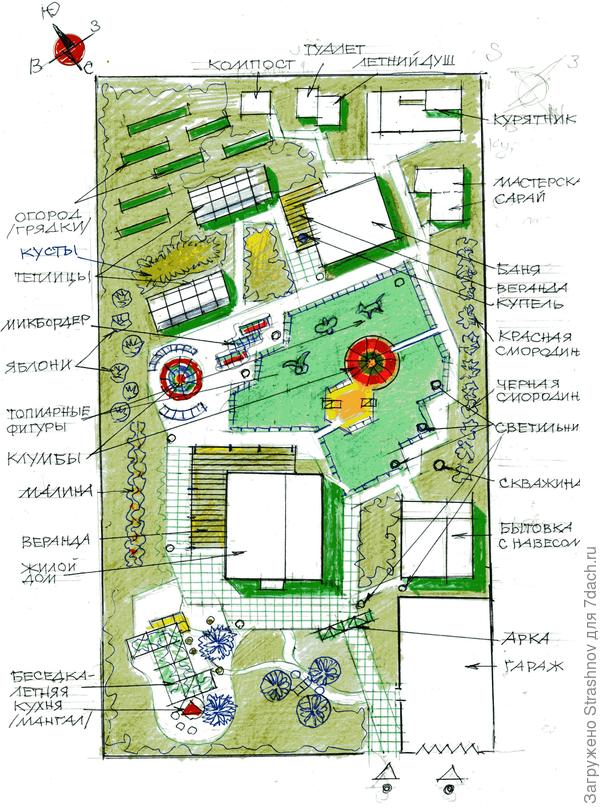 альтернативный вариант планировки