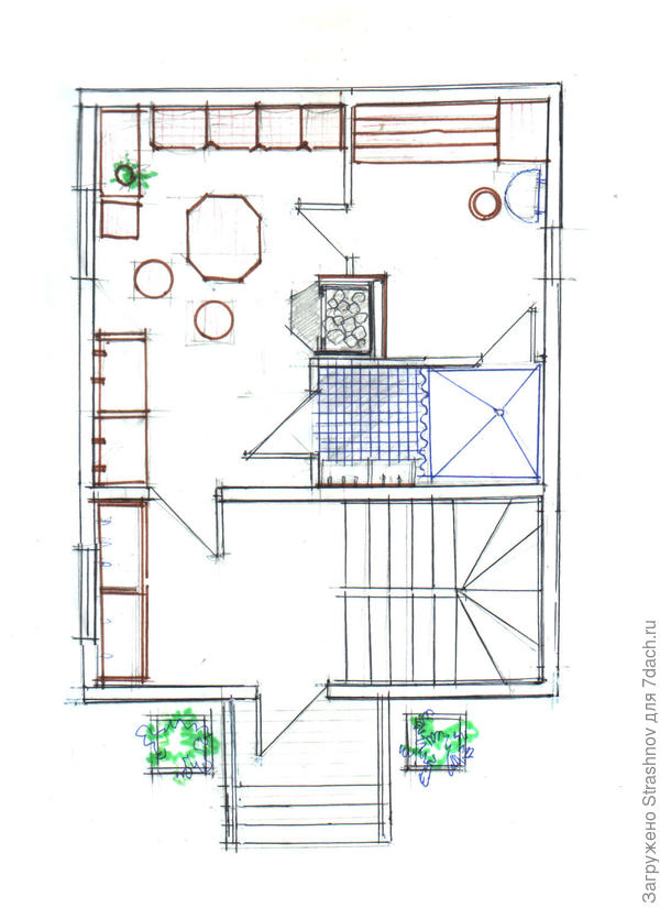 вариант с маленькой душевой