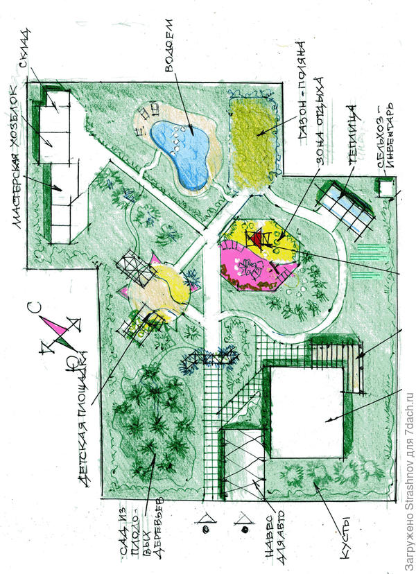 эскиз планировки