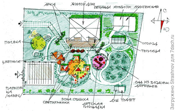 эскиз планировки