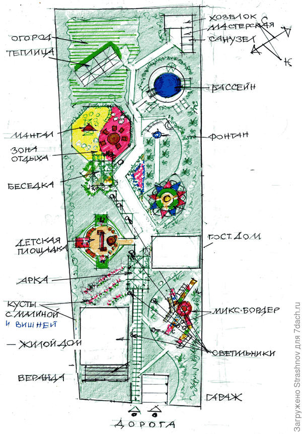 эскиз планировки