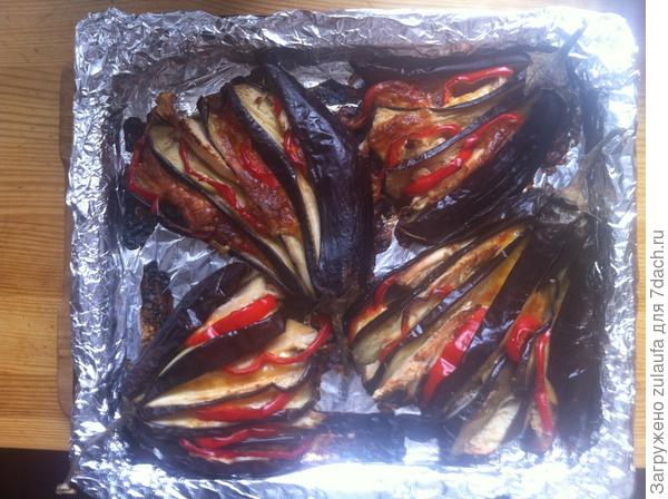 запеченный баклажан