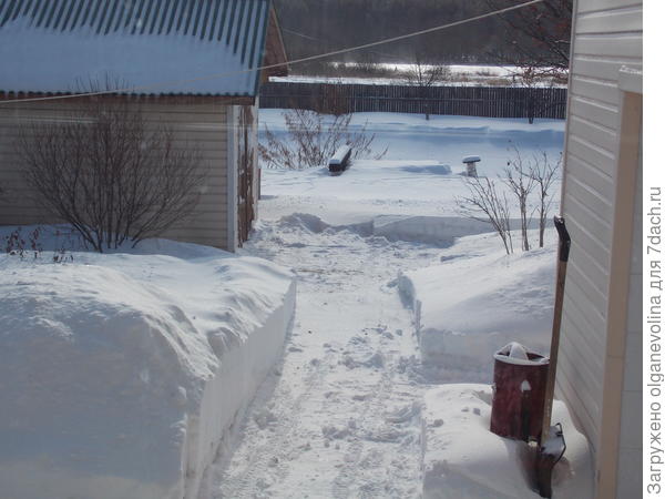 Вот этот же двор в конце месяца!