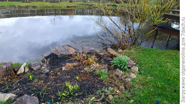 Вчера вечером, после грозы и снегопада