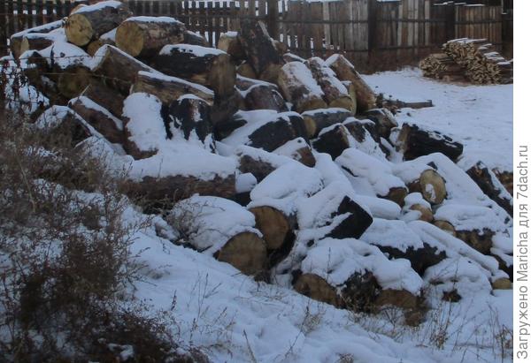 Кто-то дрова покупает, а кто-то готовит сам.