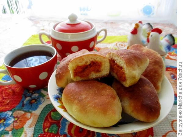 Пирожки с морковкой
