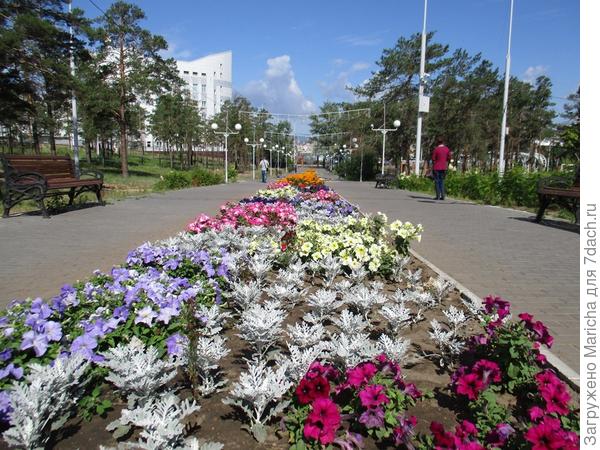 Один из городских парков Один из городских парков