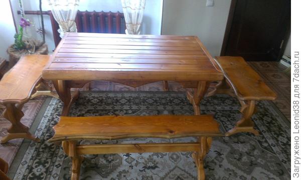 тол с лавочками для сына