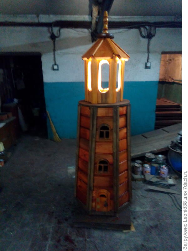 Маяк на площадку, еще не закончил.