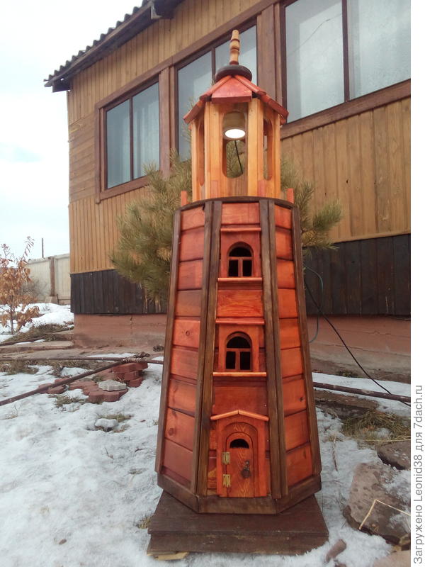 Поставил, но пока временно,  пока снег не растаял.