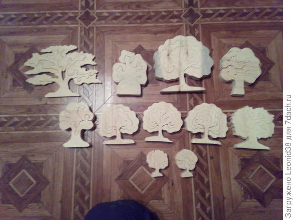 Деревья с разборной кроной