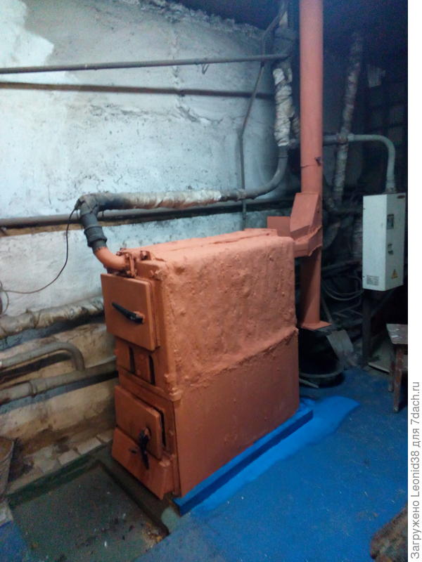 моя котельная в нулевом этаже