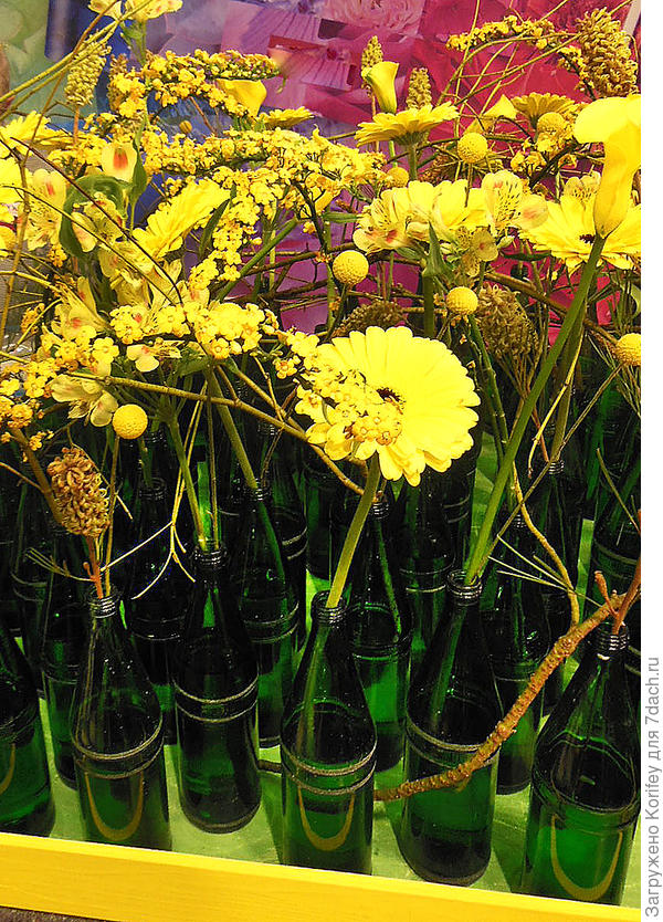 Или вот так в желтой гамме