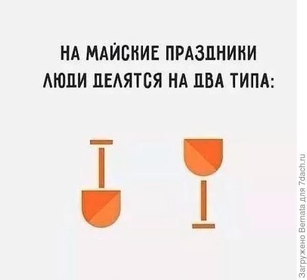 И всем желаю встретить Первомай, как того душенька желает:))