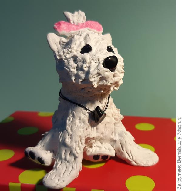 Из нее я Людмиле пёсю делала...