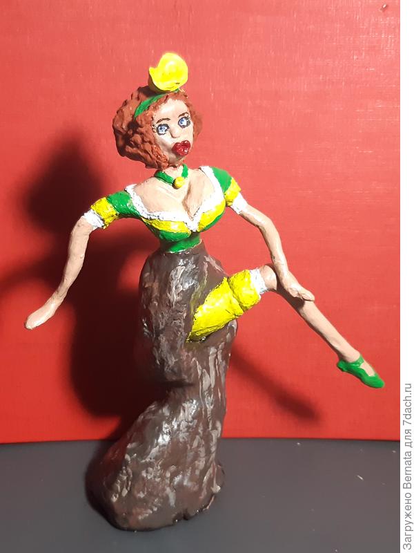 В итоге, получилась НЕДОдриада с физиономией резиновой куклы из секс-шопа, как мне авторитетно сообщили :)))))))