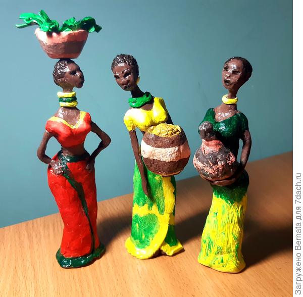 &quot;Сплетницы&quot;. На фото они только-только окрашены..., еще много огрехов....