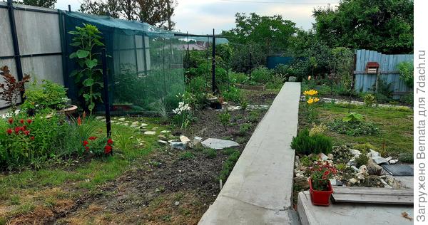 Три сотки вместе с домом - удобно фотографировать- одним кадром весь участок :))