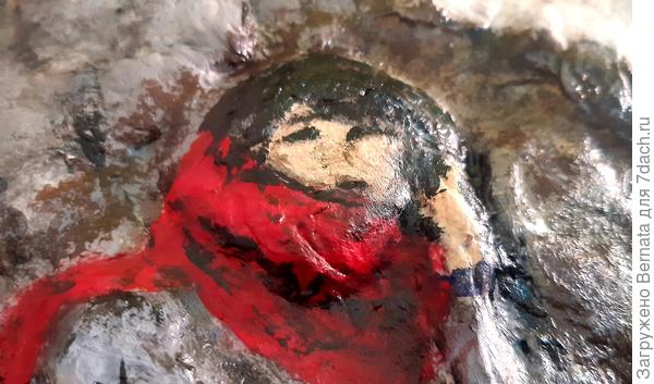 Барышня лишь намечена наброском