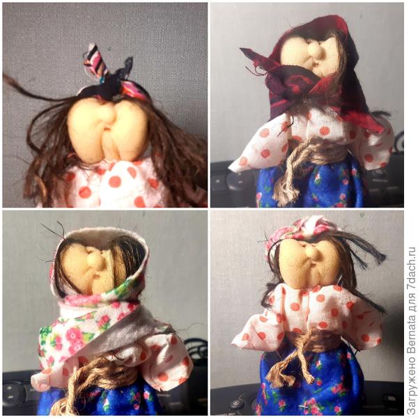 Примерка разных головных уборов :)