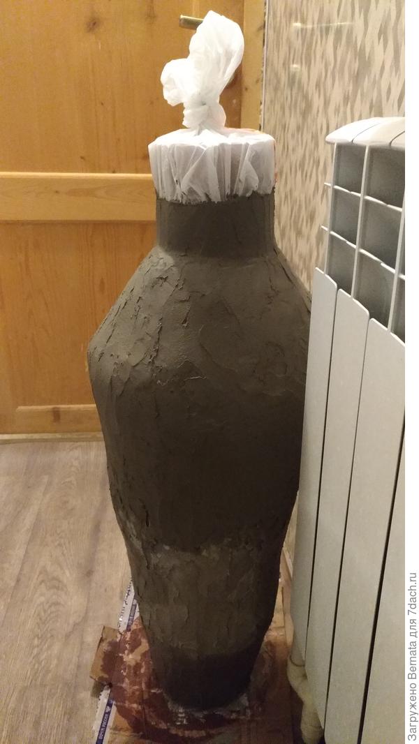 Поставила к батарее, чтоб быстрее досохло:)