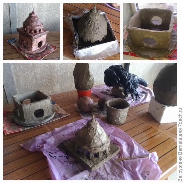 А второй фонарь сделала за один присест:)